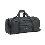 VALLEY DUFFLE Large sports bag in 300D RPET Black
