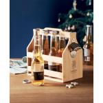 CABAS 6 beer crate in bamboo Timber