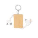BUPOW Key ring charging cable Timber