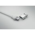 CABO Schlüsselring mit 60W Kabel Weiß