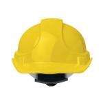 Safety helmet in ABS Yellow