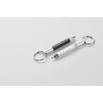 TWEN Key ring with twist action pen Black
