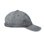 BEAU Baseball Kappe 6 Panels Grau