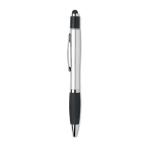 Druckkugelschreiber mit Stylus Schwarz