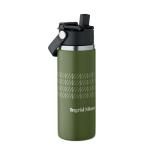 SUMA GRIP Double wall bottle 500 ml Dark green