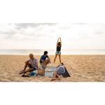NOSAND Lightweight large beach mat Black