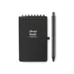 KIT Wasserabweisender Notizblock Schwarz