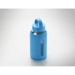 BORIS Flasche Borosilikatglas 600ml Türkis