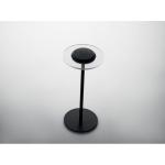 LOUNGE Rechargeable iron table lamp Black