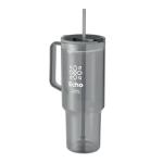 MUGORA RPET tumbler 1200ml Transparent grey