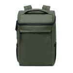 BOULDER 15" PU Laptop-Rucksack Dunkelgrün