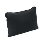 SUICUSH Suede fabric cushion Black