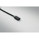 HUBLUE 5in1 Ladekabel Schwarz