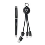 INTWOS 2 piece gift set in box Black