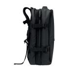XJUST Erweiterbarer RPET-Rucksack Schwarz