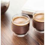 BOGOTA SET Coffee glass set walnut grip Timber