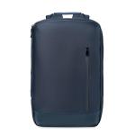 BOSTON 15" Laptop-Jacquard-Rucksack Blau