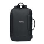 SINGAPORE Laptop backpack in 300D RPET Black