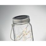 POT LAMP Solar mason jar outdoor lamp Transparent