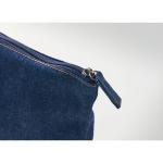 STYLE POUCH Denim Kosmetiktasche Blau