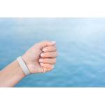 BANDSEE Sheet of seed paper wristbands White