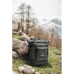 JAYA BAG Rolltop backpack 50C tarpaulin Black