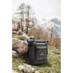 JAYA BAG Rolltop-Rucksack 50C-Plane Schwarz