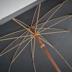 TUTENDO 23,5 inch RPET/bamboo umbrella Black