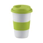 TRIBECA Ceramic mug w/ lid and sleeve 