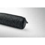 PENLO Schlampermäppchen Filz Steingrau