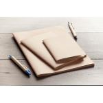 MINI PAPER BOOK DIN A6 Notizbuch mit Pappcover Beige