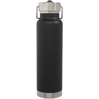 Thor 750 ml copper vacuum insulated sport bottle Black