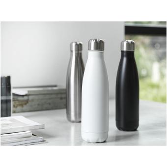 Cove 500 ml RCS certified recycled stainless steel vacuum insulated bottle Silver