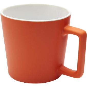 Cali 370 ml Keramiktasse mit matter Oberfläche Orange