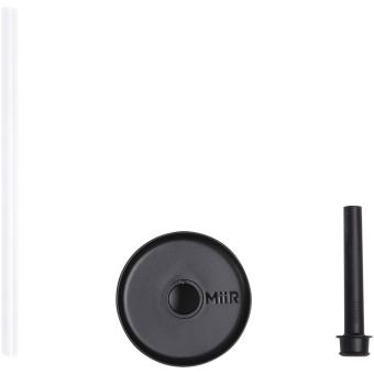 MiiR Sipper 473 ml water bottle with straw Black