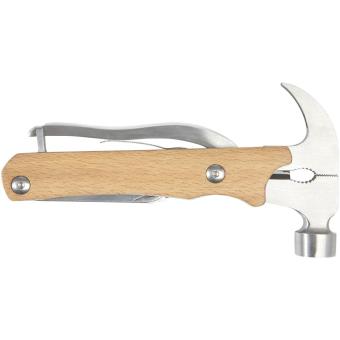 Bear Multifunktionswerkzeug Hammer mit 10 Funktionen Holz