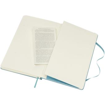 Moleskine Classic L hard cover notebook - ruled Turqoise