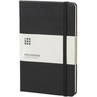 Moleskine Classic Hardcover Notizbuch Taschenformat – liniert Schwarz