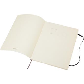 Moleskine Classic XL soft cover notebook - ruled Black