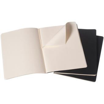 Moleskine Cahier Journal XL - ruled Black