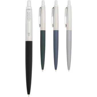 Parker Jotter XL matt mit Kugelschreiber mit Chromverzierung (blaue Mine) Blau