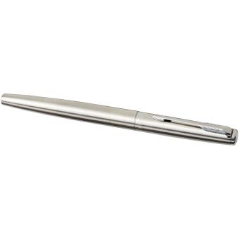 Parker Jotter Füllfederhalter Edelstahl (blaue Mine) Chromgelb