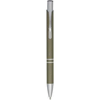 Moneta soft touch ballpoint pen (black ink) 
