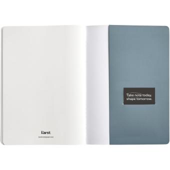 Karst® A5 Notizbuch, Doppelpack Hellblau