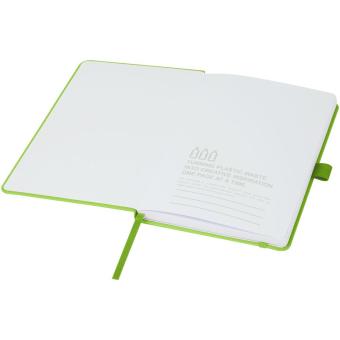 Thalaasa ocean-bound plastic hardcover notebook Apple green