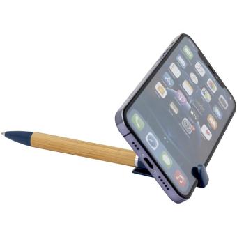 Delfina phone holder pen (black ink) Ocean