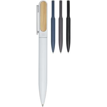 Blanca recycled aluminium ballpoint pen (black ink) Gray