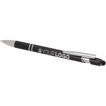 Kish ballpoint pen with silver finish (blue ink) Black