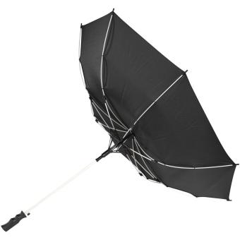 Stark 23" windproof auto open umbrella White/black