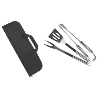 Barcabo BBQ 3-piece set Silver